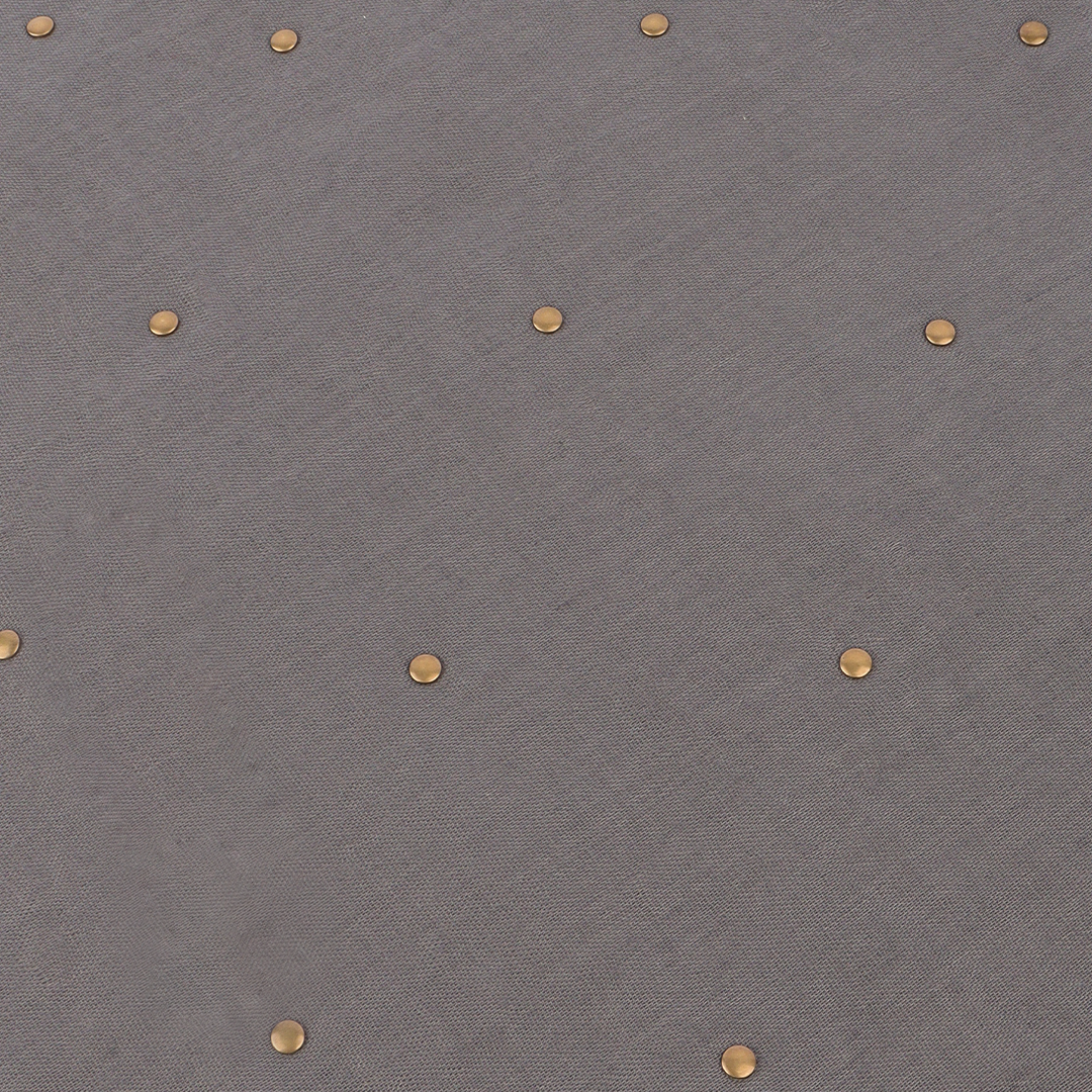 Studded Lawn Gray Scarf