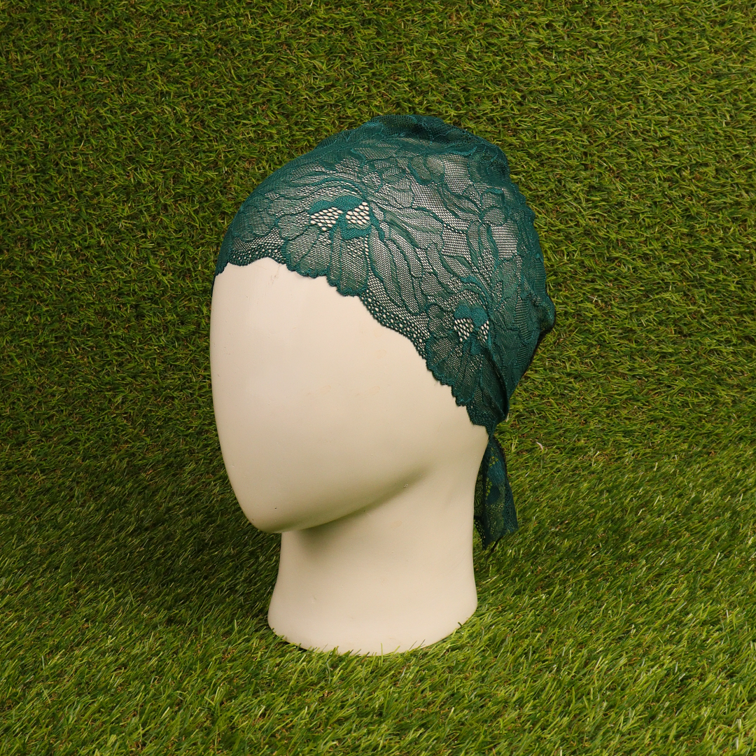 Polished Pine Net Tie back Cap