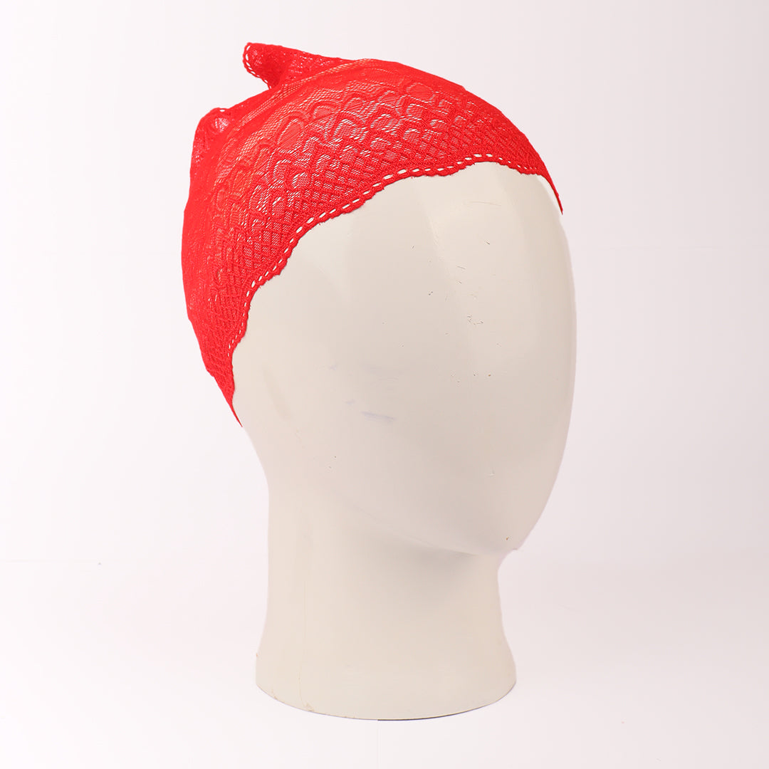 Red Net Hijab Umderscarf Tube Band 