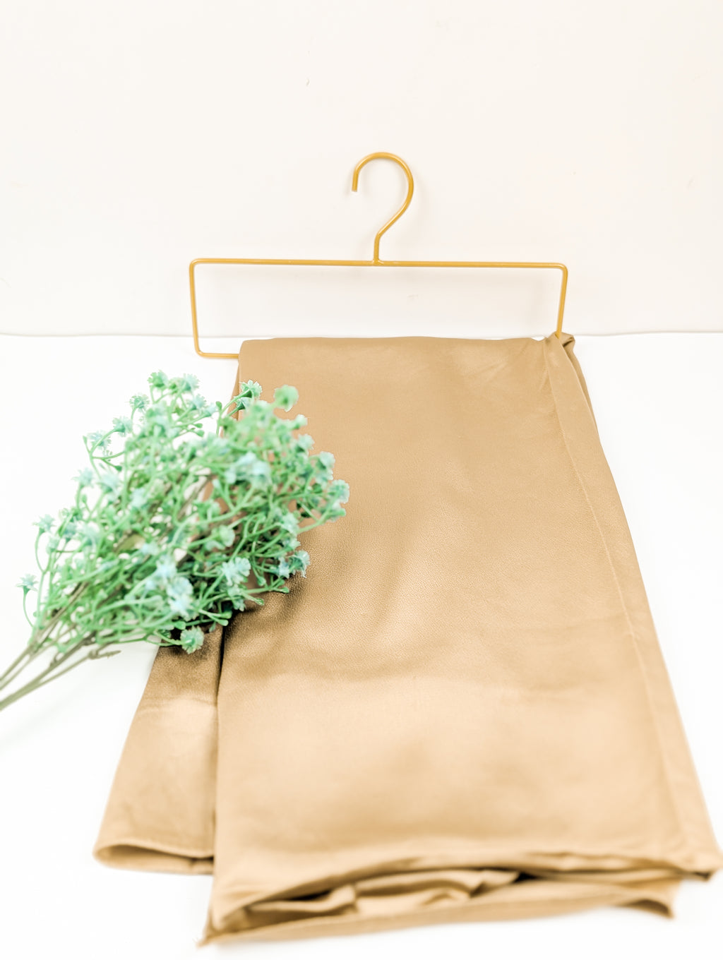 Silk Camel Double Shadded Silk Hijab