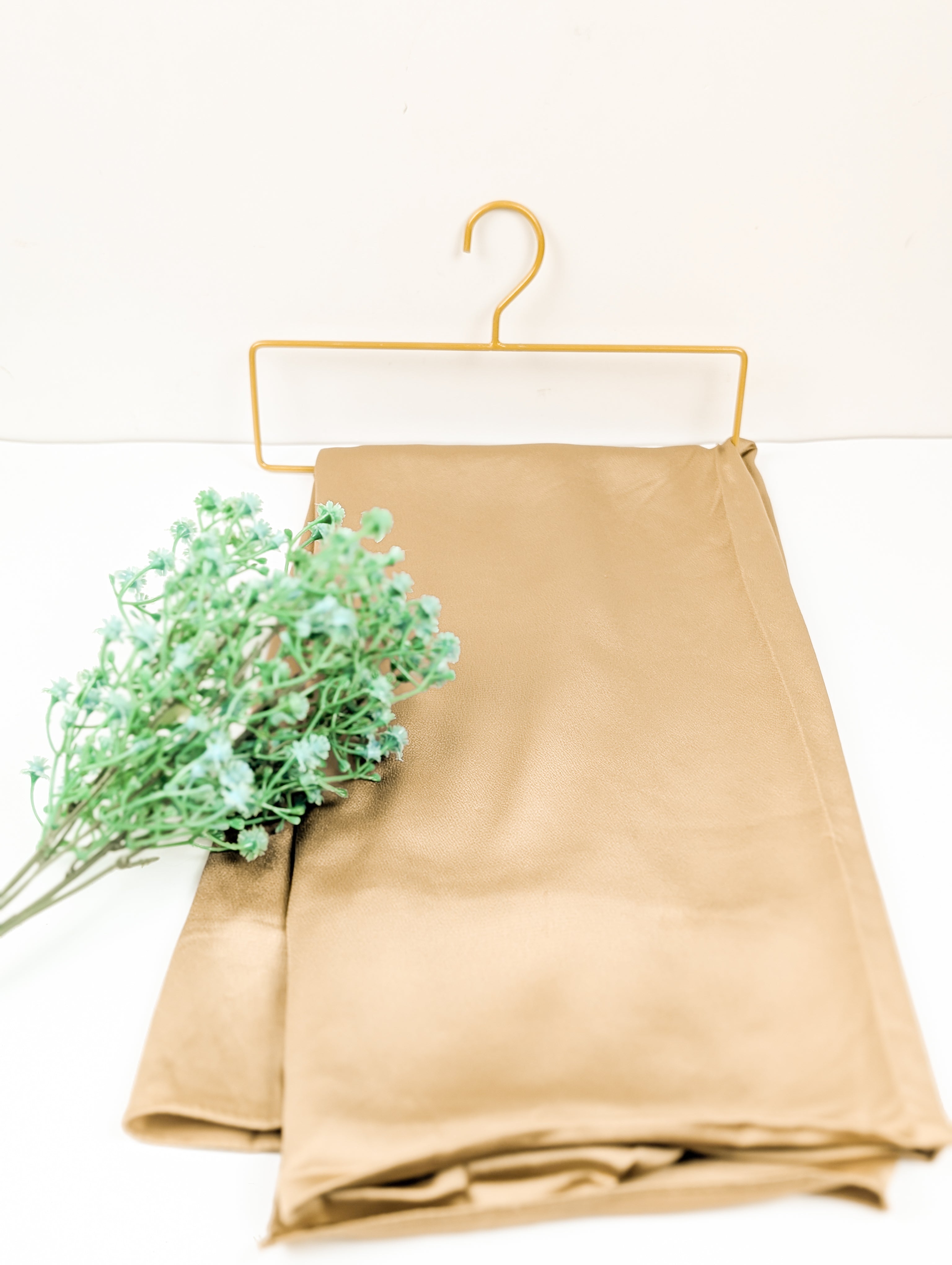 Silk Camel Double Shadded Silk Hijab