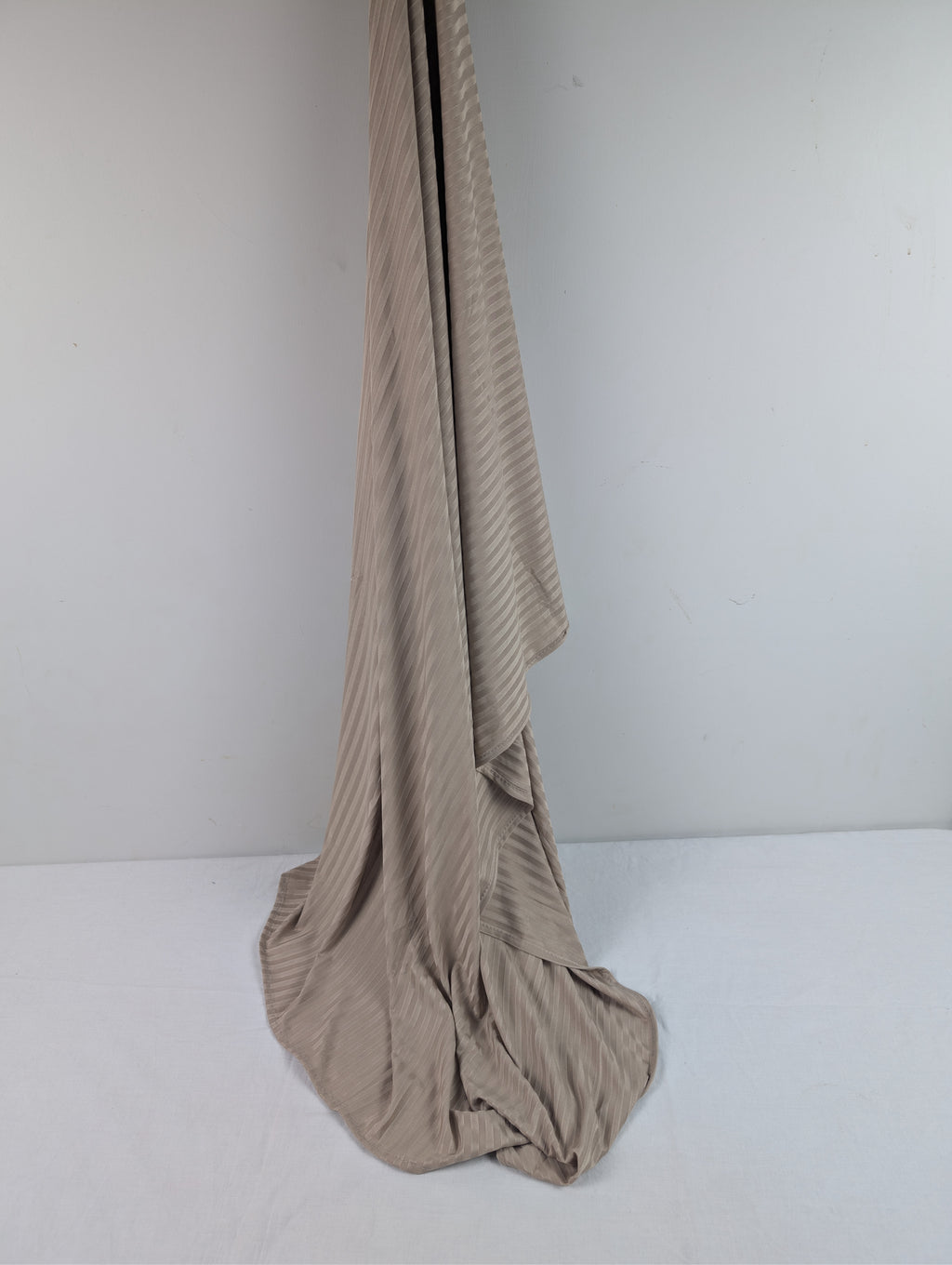 Taupe Ribbed Jersey Hijab