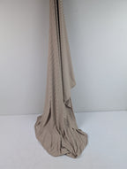 Taupe Ribbed Jersey Hijab