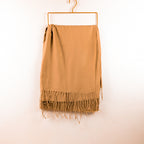 Toffee Plain Cashmere hijab