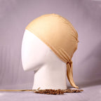 Nude Tie back underscarf