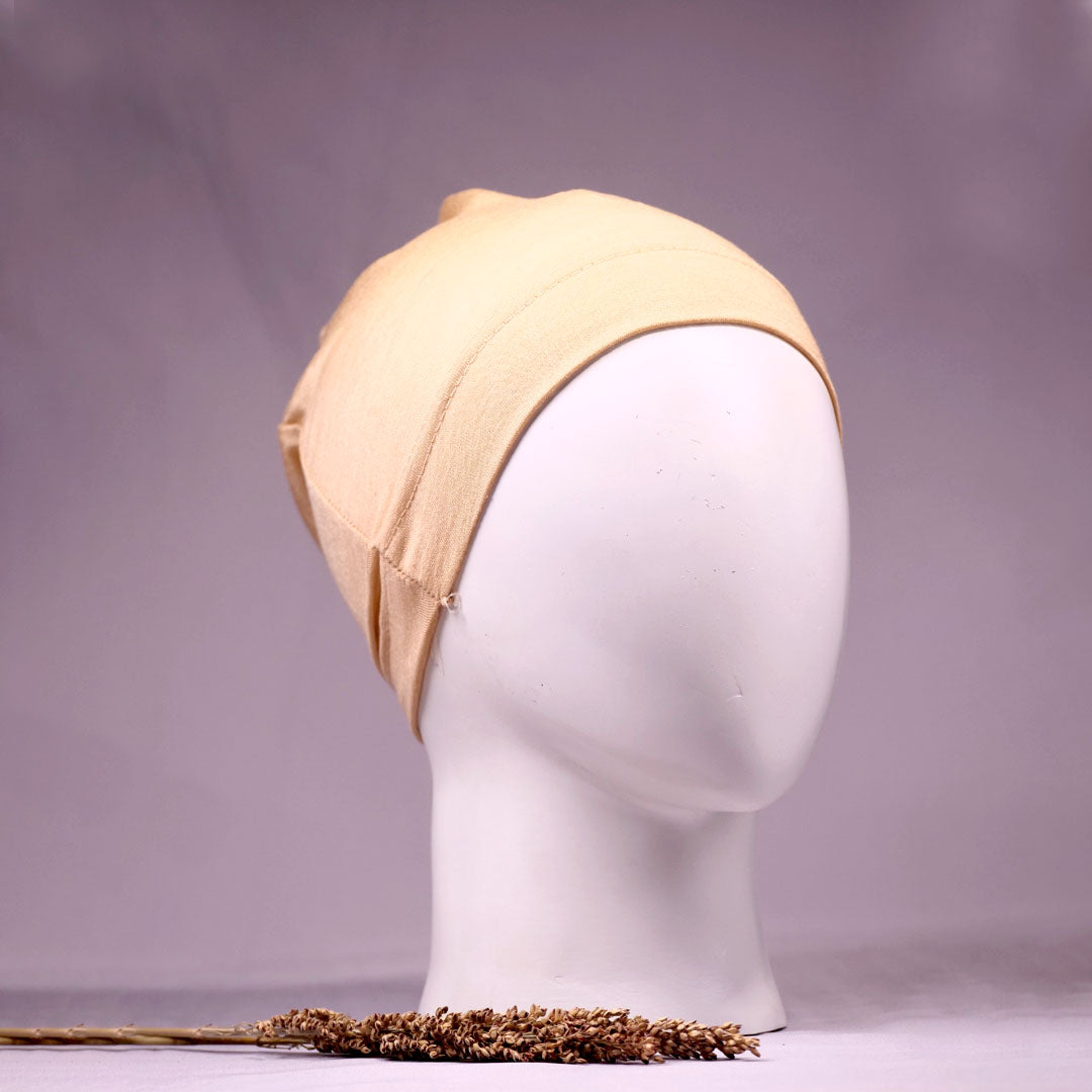 Nude Tie back underscarf