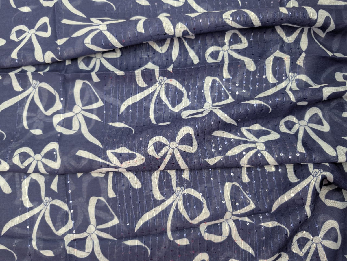 Navy Blue Bovera Lawn