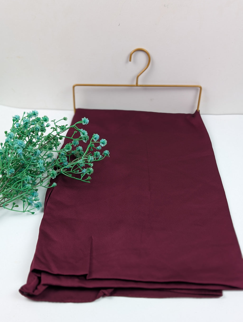 Wineberry Double Shadded Silk Hijab