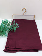 Wineberry Double Shadded Silk Hijab