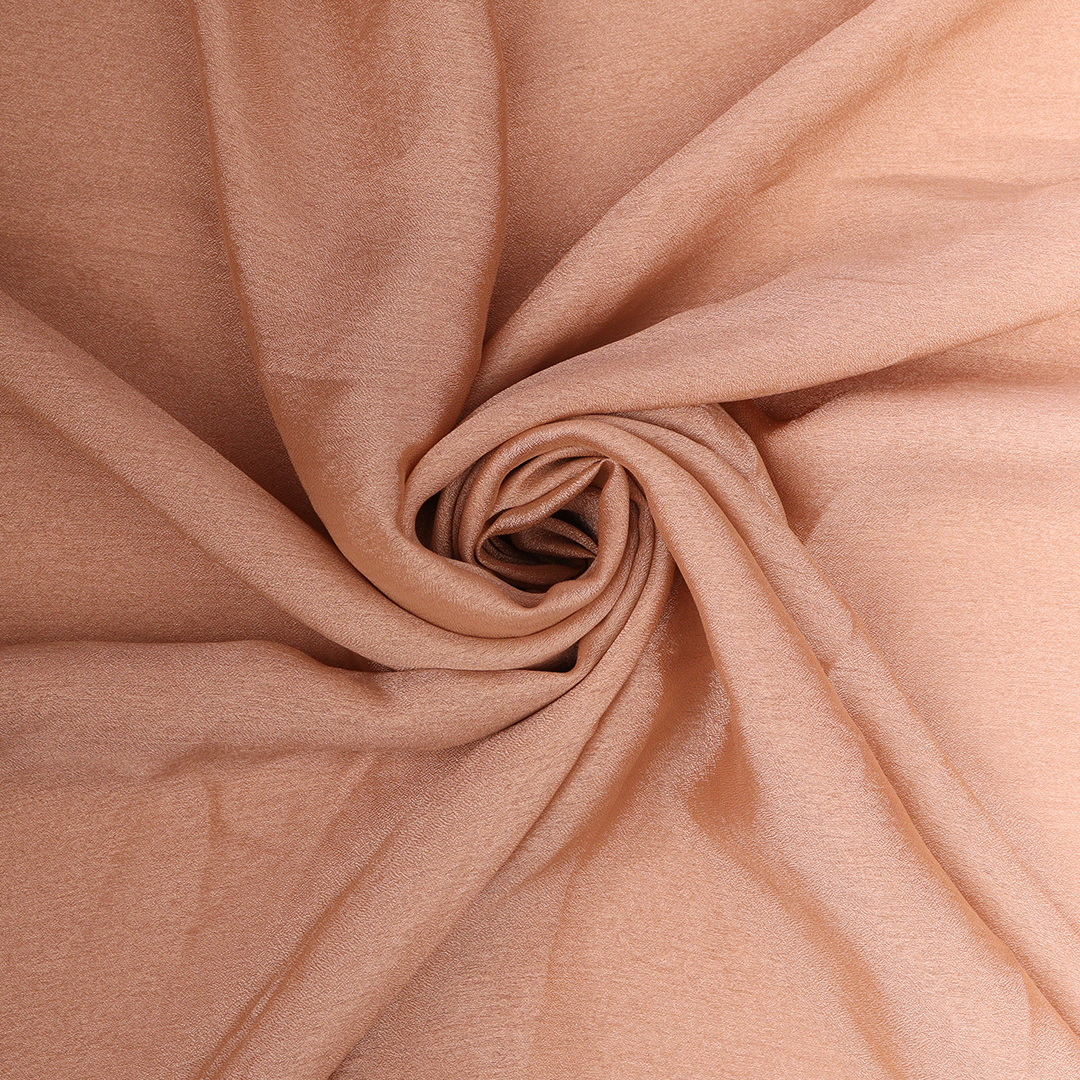 Light Pink Crinkle Silk Hijab