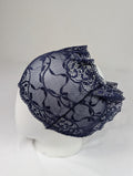 Black Net Tube Cap