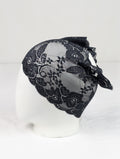 Black Net Tube Cap