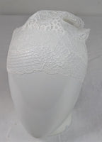 White Net Tube Cap