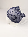 Navy Blue Net Tube Cap