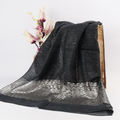 Organza Charcoal Scarf