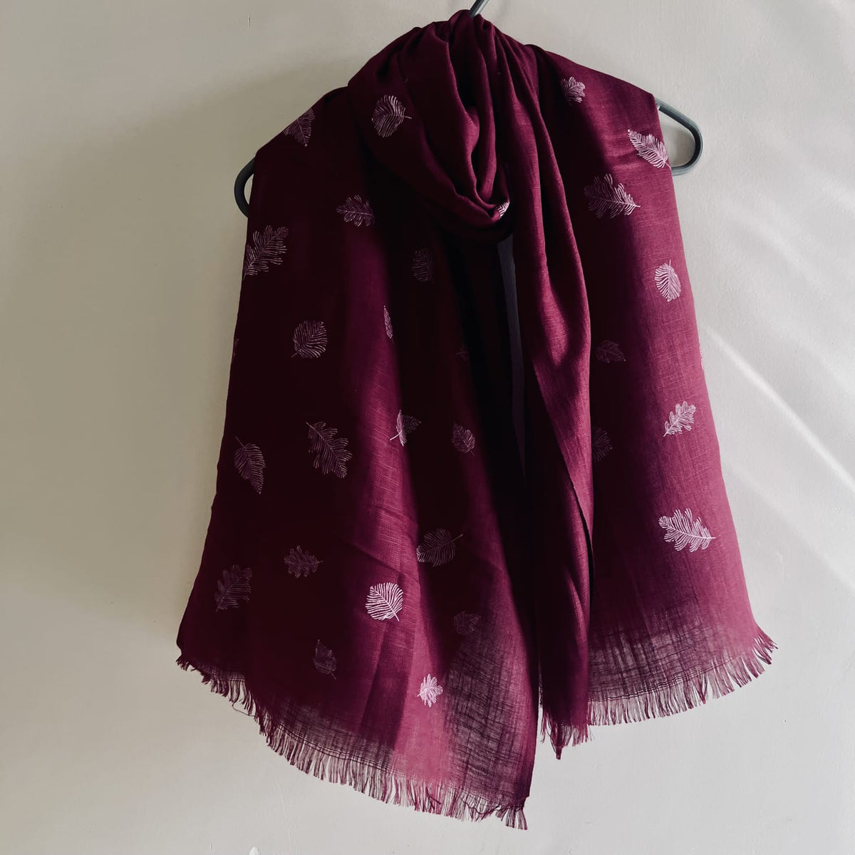 Mulberry Wine Lawn Hijab