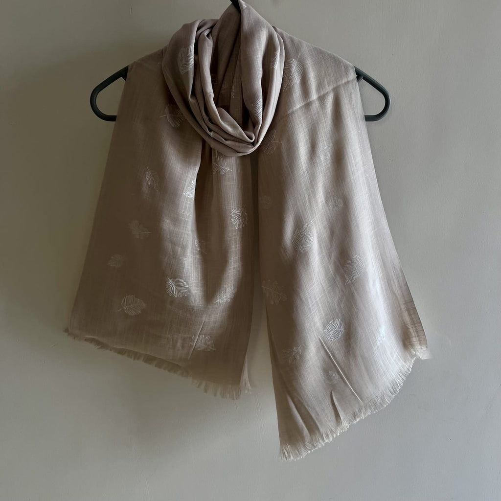 Feather Sand Lawn Hijab