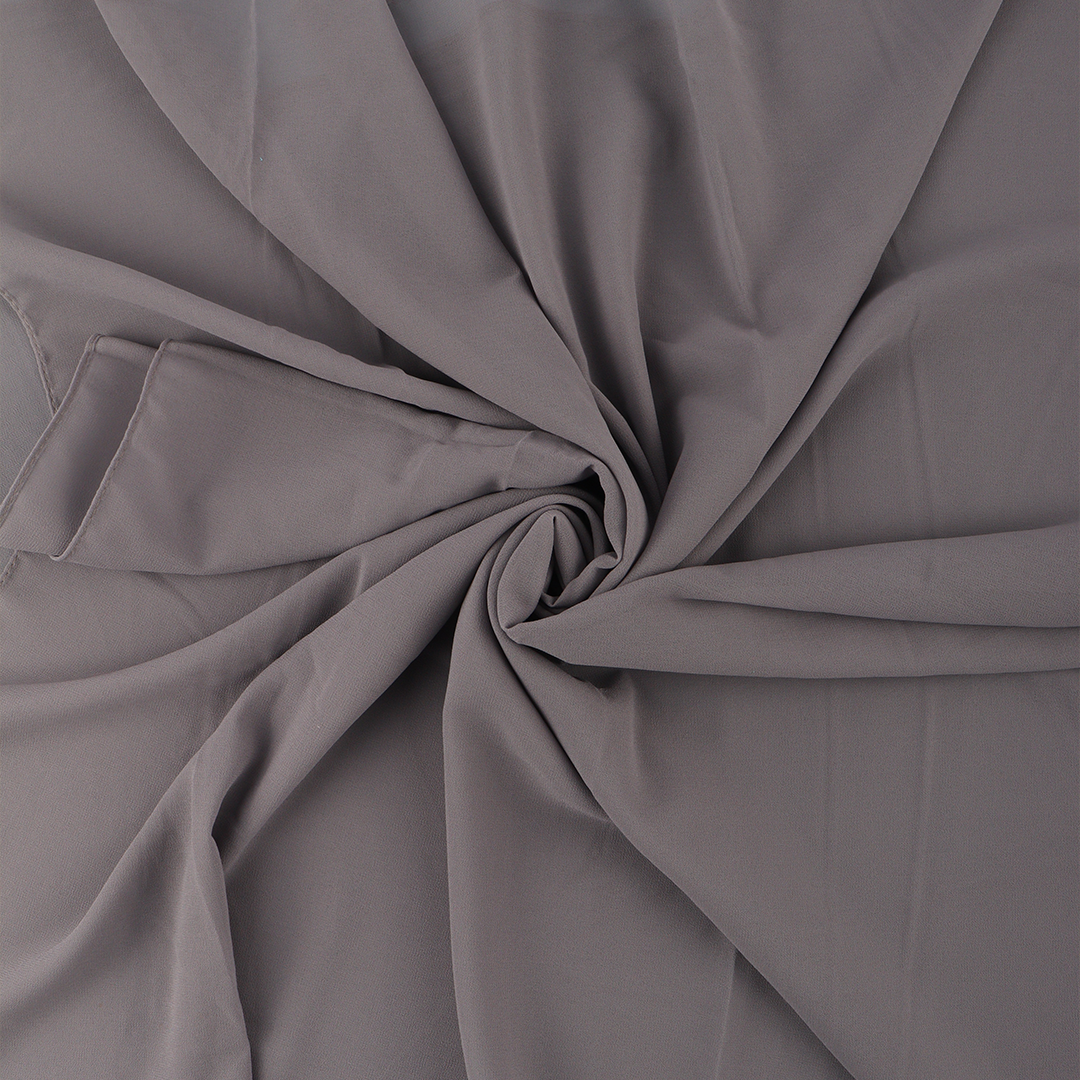 Taupe Gray Georgette
