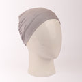 Gray Plain Hijab Cap