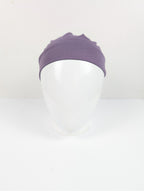 Lilac  Ruched Tube hijab Cap