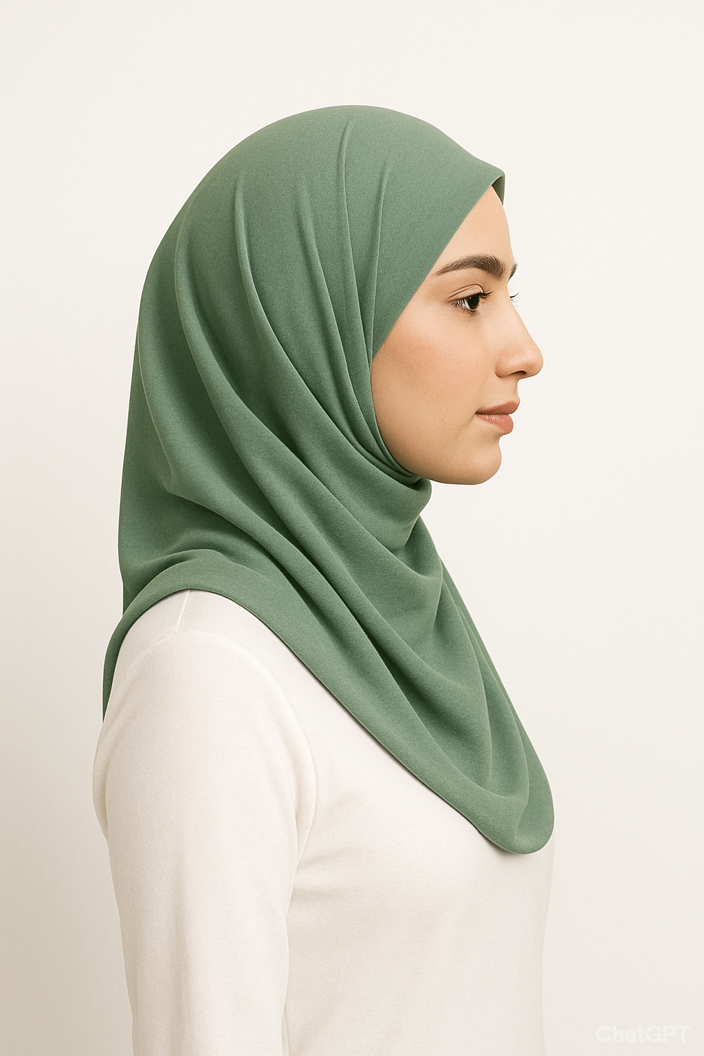 Mint Green Georgette